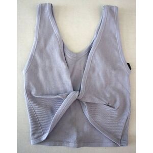 Urban Outfitters Women's Sz XS Periwinkle Wrap It Up Seamless Reversible Top